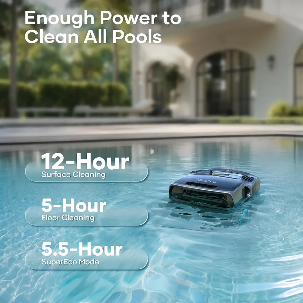 Aiper Scuba X1 Pro Max Pool Cleaning Robot, Pool Mapping