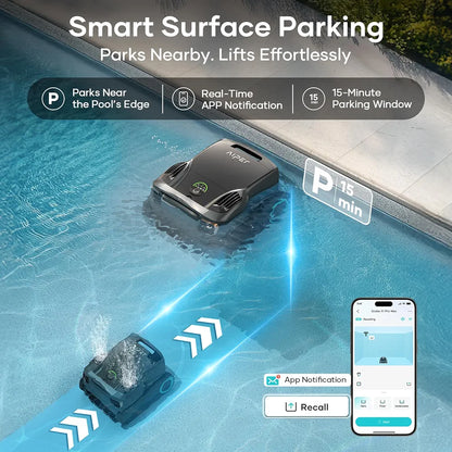 Aiper Scuba X1 Pro Max Pool Cleaning Robot, Pool Mapping
