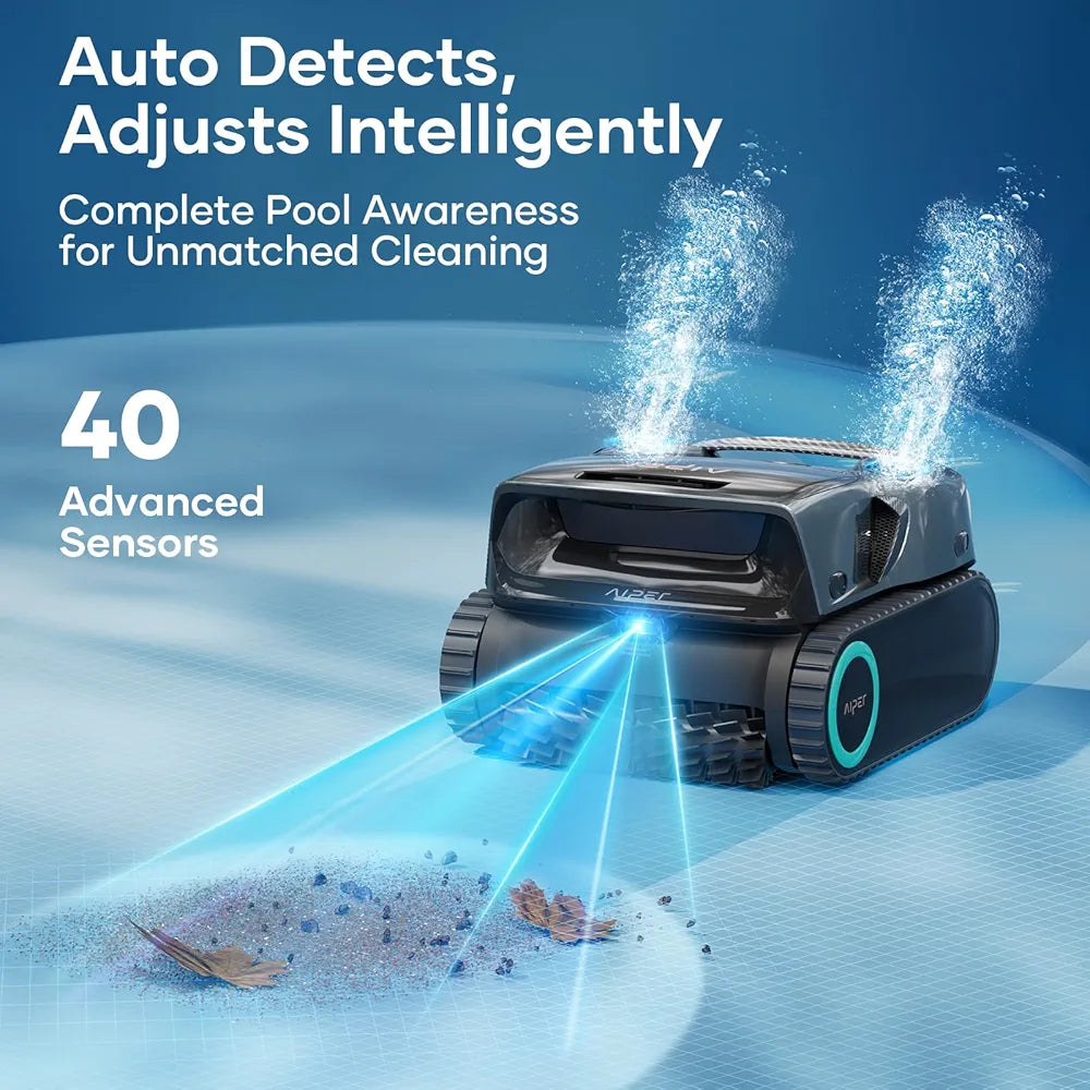 Aiper Scuba X1 Pro Max Pool Cleaning Robot, Pool Mapping